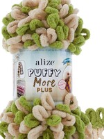 Puffy More Plus 8007 Cream - Green