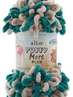 Puffy More Plus 6542 Cream - Petrol