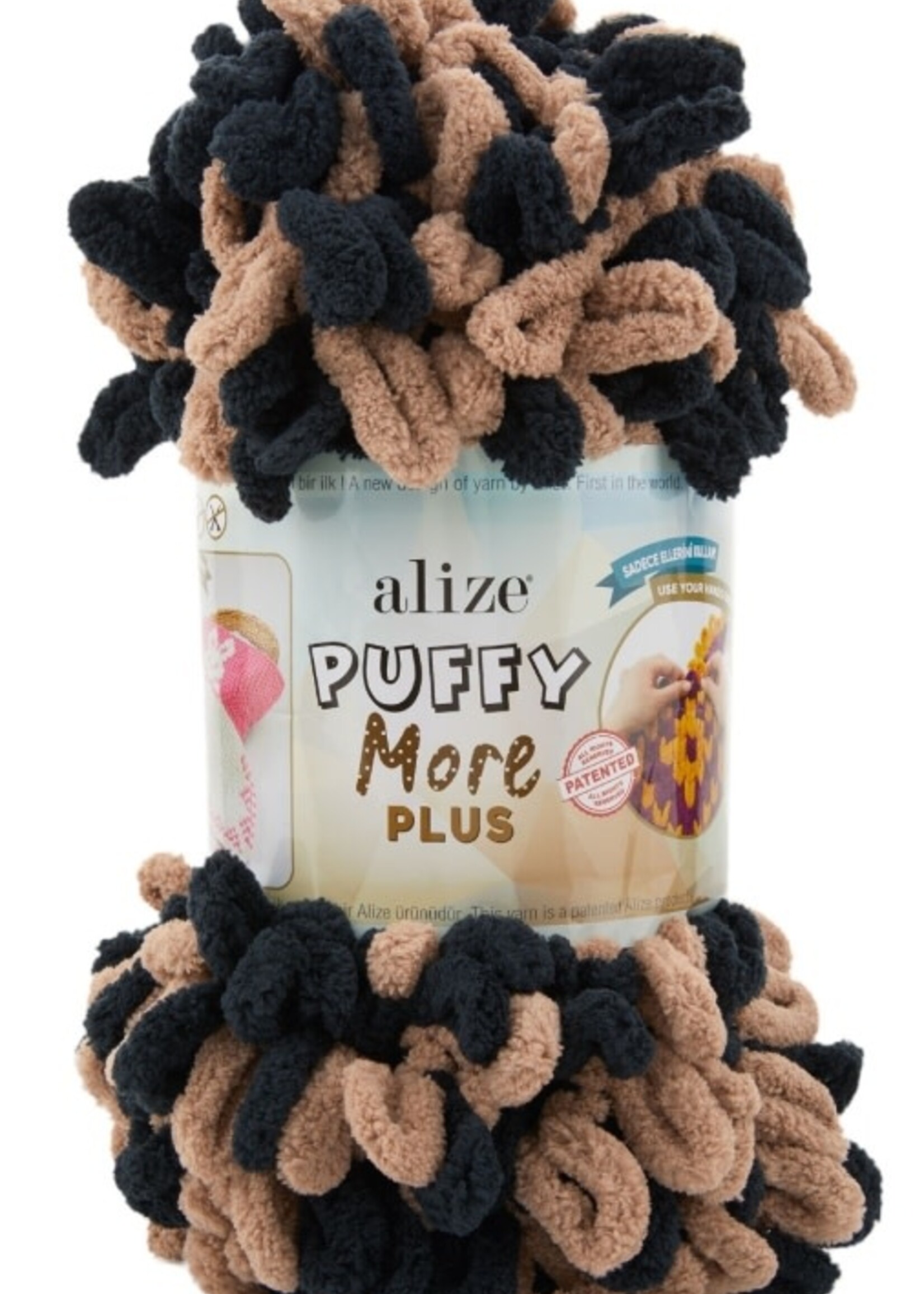 Puffy More Plus 6634 Oak - Black