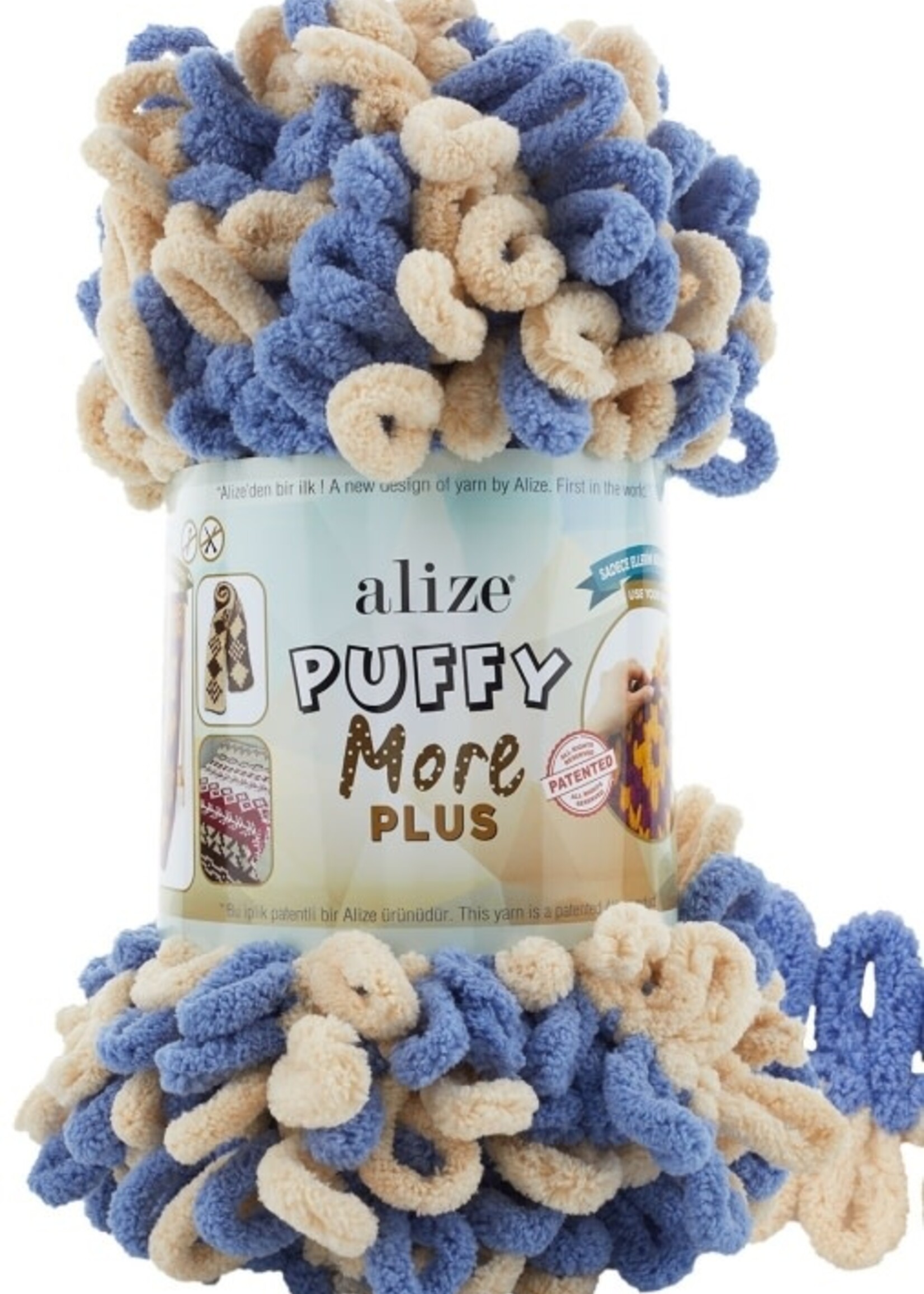 Puffy More Plus 8005 Cream - Blue