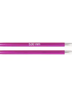 KnitPro Zing verwisselbare breipunten 13cm 5.00mm