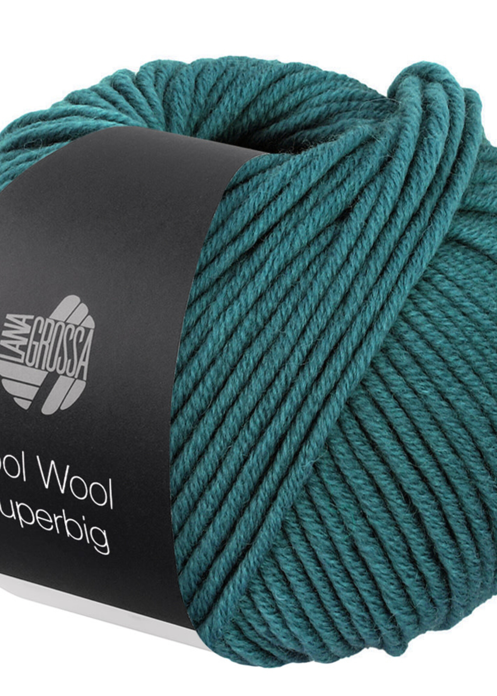 Lana Grossa Cool Wool Superbig Uni-50-petrolgroen