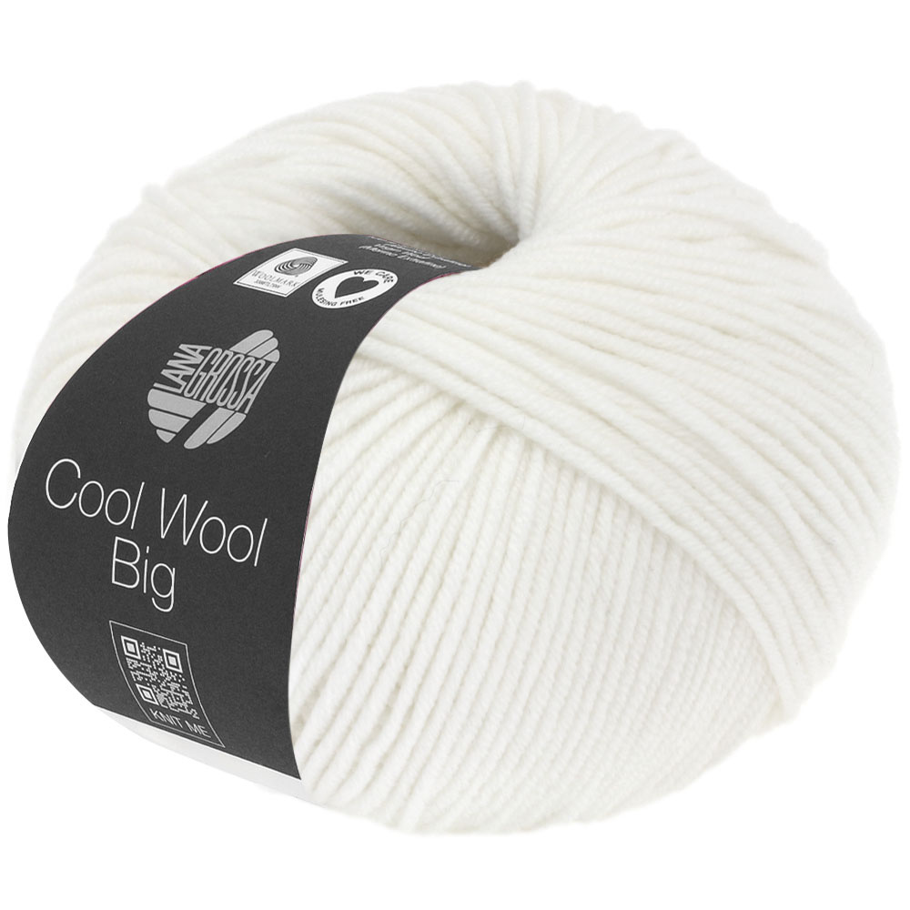 Lana Grossa Cool Wool Big -0615 wit