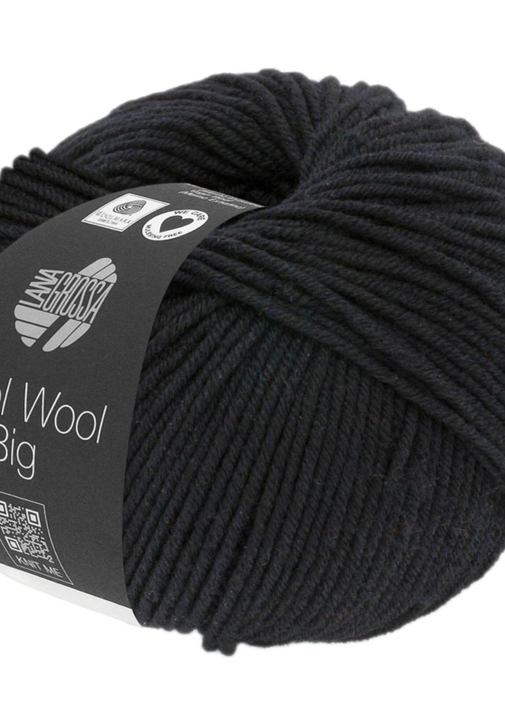 Lana Grossa Cool Wool Big -0627 zwart