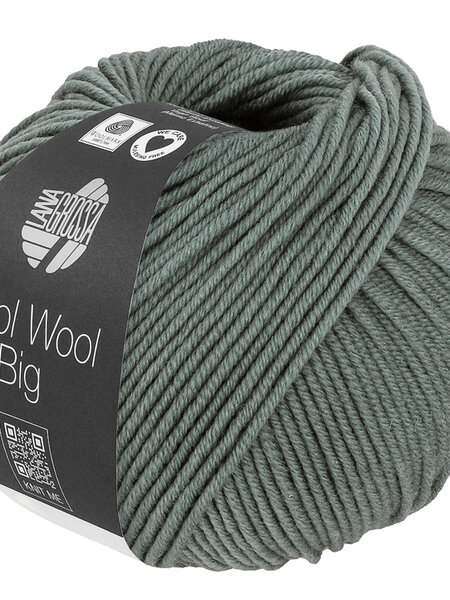 Lana Grossa Cool Wool Big -1040 grijsgroen