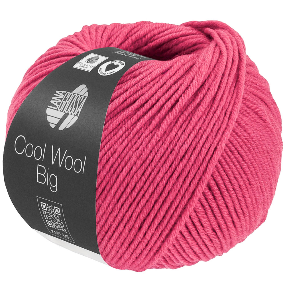 Lana Grossa Cool Wool Big -1696 felroze gemêleerd