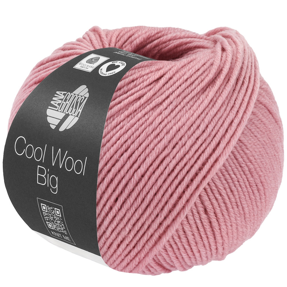 Lana Grossa Cool Wool Big -1697 roze gemêleerd