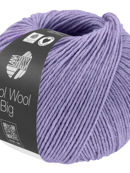 Lana Grossa Cool Wool Big -1698 paars gemêleerd