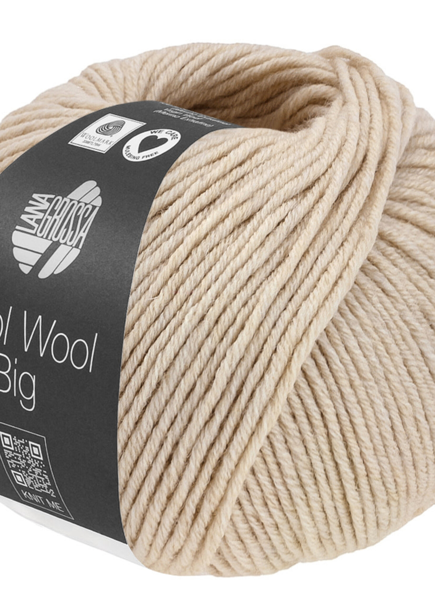 Lana Grossa Cool Wool Big - Lana Grossa 1707-beige gemêleerd