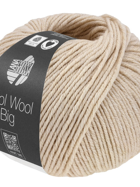 Lana Grossa Cool Wool Big -1707 beige gemêleerd