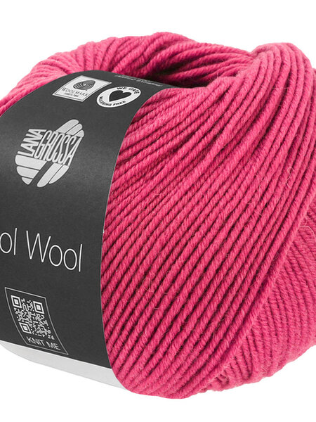 Lana Grossa Cool Wool -1496 felroze gemêleerd