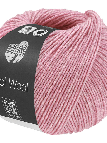 Lana Grossa Cool Wool -1497 roze gemêleerd