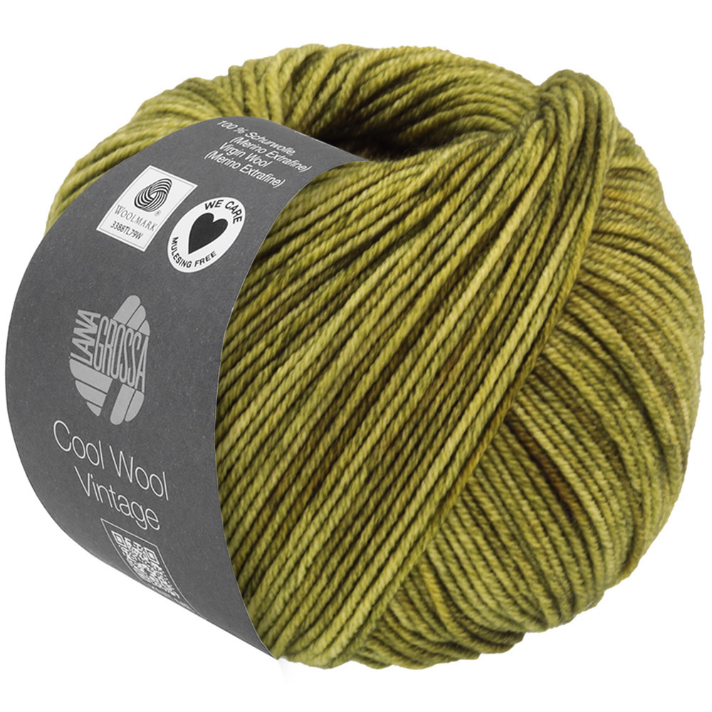 Lana Grossa Cool Wool Vintage -7361 olijf