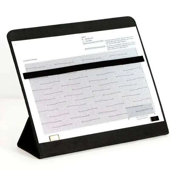KnitPro Coal col. patroonhouder 20x27cm