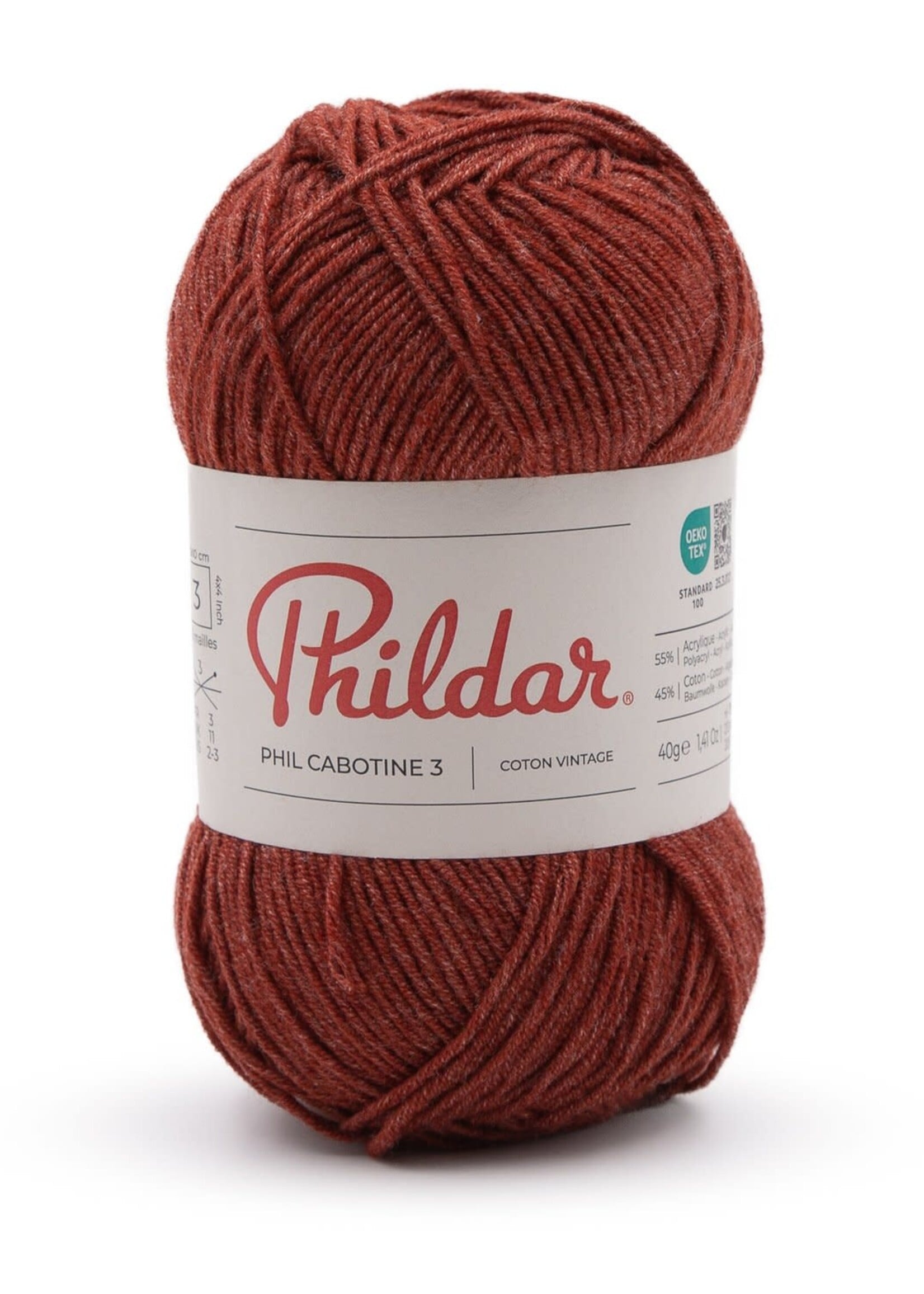 Phildar Cabotine 3  -acajou