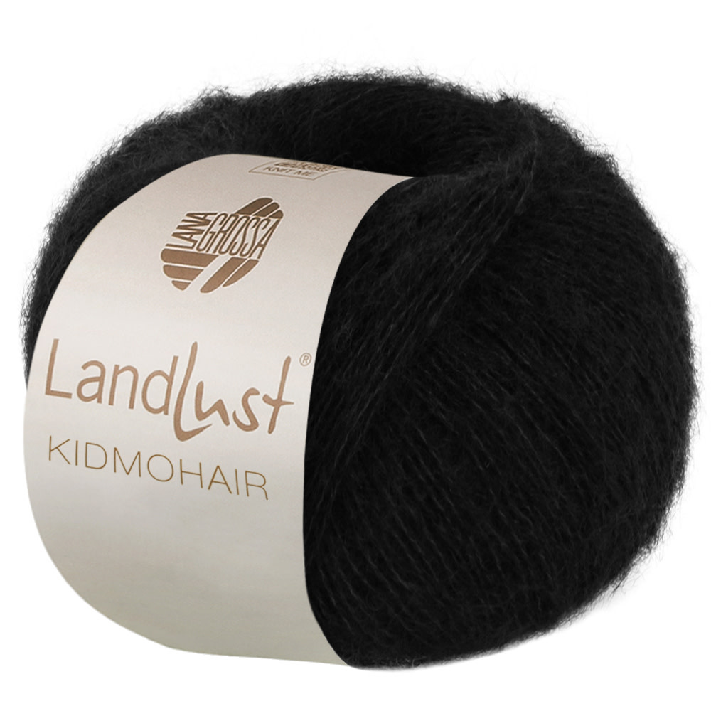 Lana Grossa Landlust Kidmohair -20 zwart