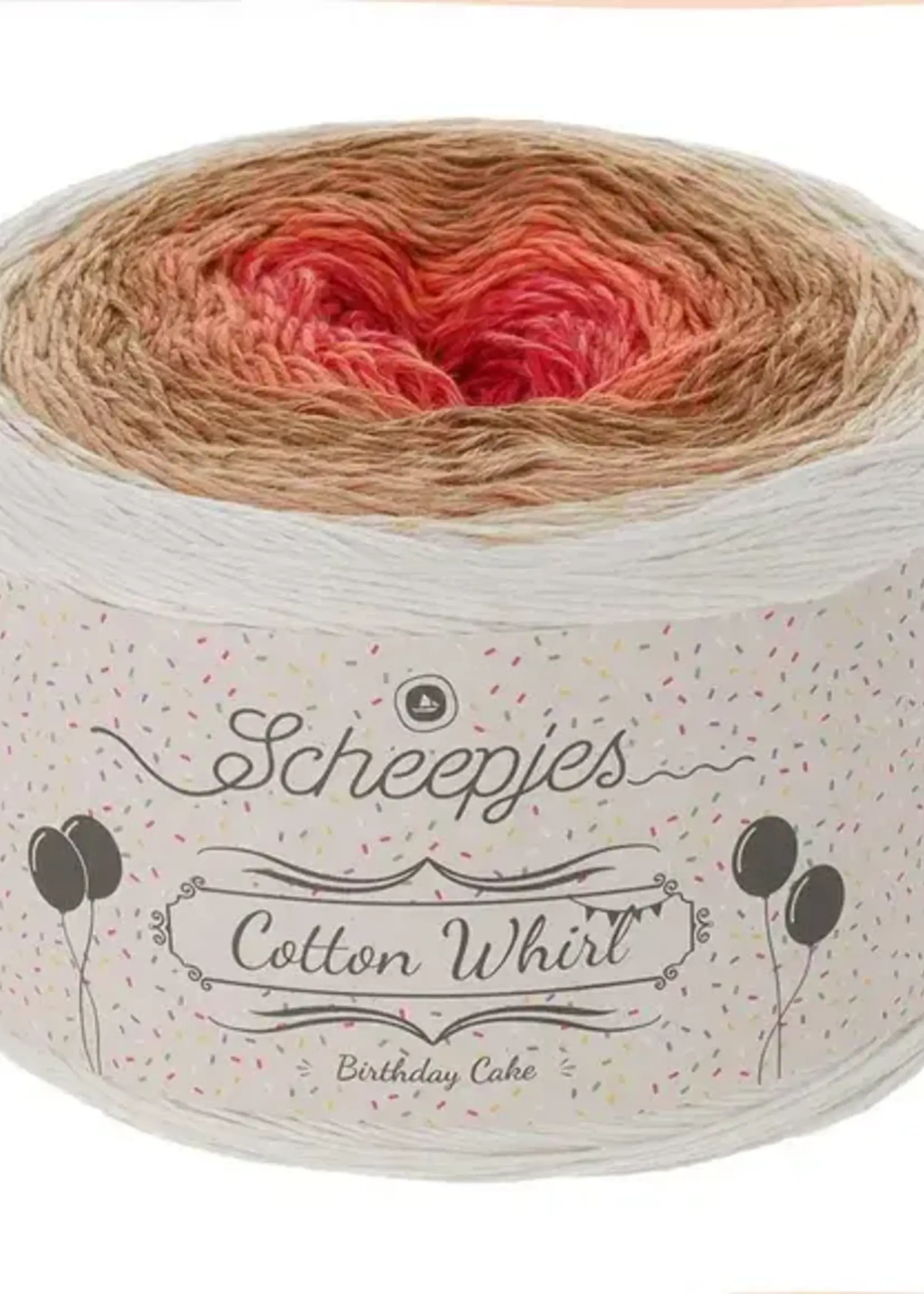 Scheepjes Cotton Whirl Birthday Cake -797 Cutie Pie