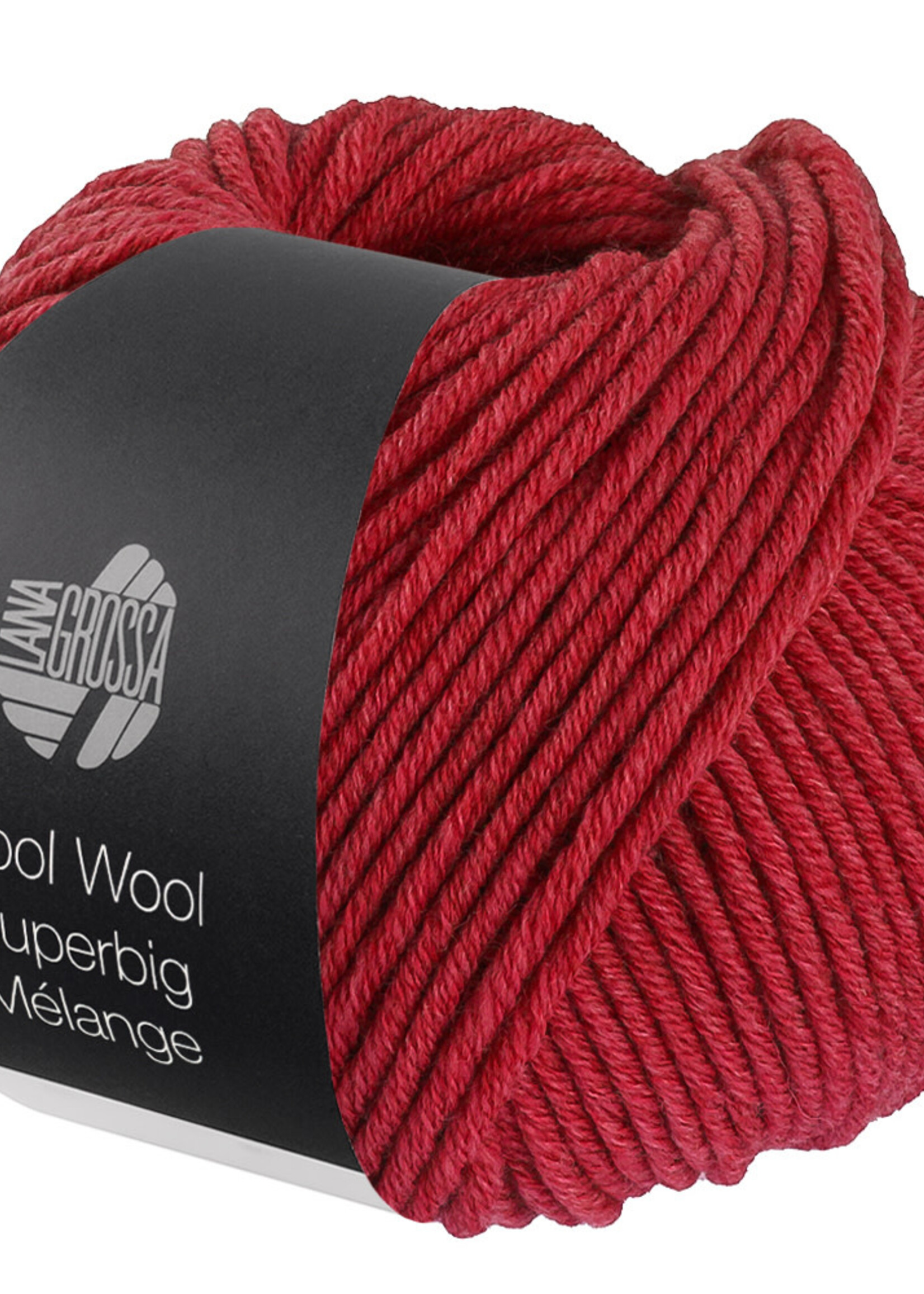 Lana Grossa Cool Wool Superbig Mélange-223-kersenrood