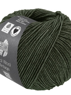 Lana Grossa Cool Wool Vintage -7393 bosgroen