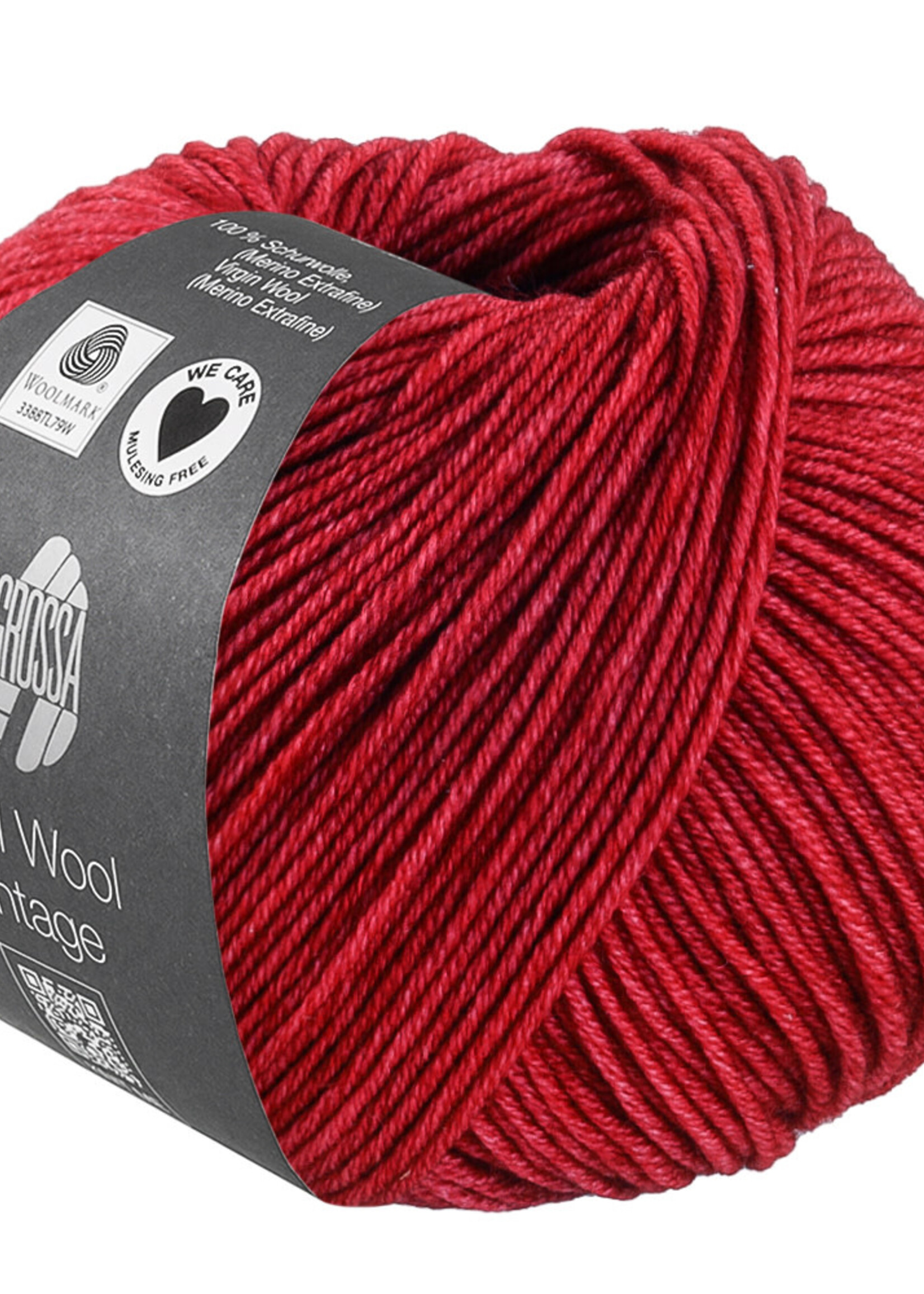 Lana Grossa Cool Wool Vintage -7398 vurrood