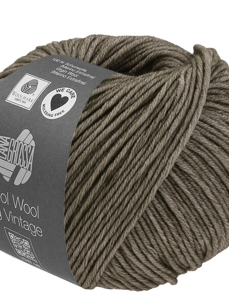 Lana Grossa Cool Wool Big Vintage -7196 grijsgroen