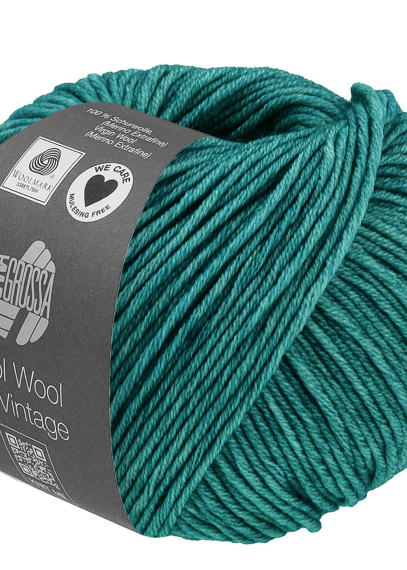 Lana Grossa Cool Wool Big Vintage -7198 petrolgroen