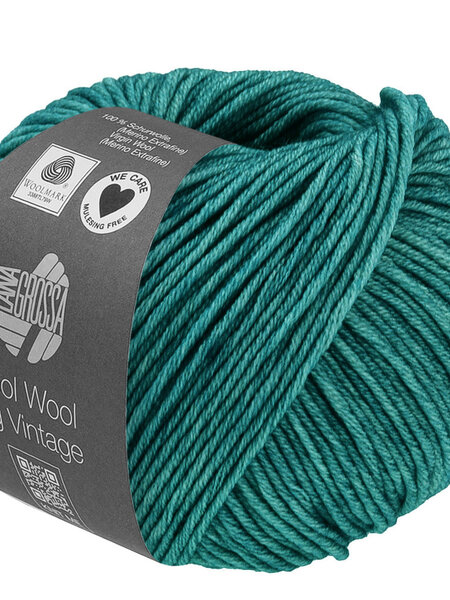 Lana Grossa Cool Wool Big Vintage -7198 petrolgroen