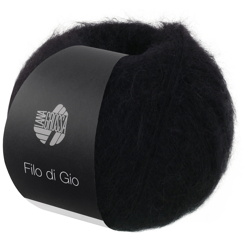 Lana Grossa Filo Di Gio -08 zwart