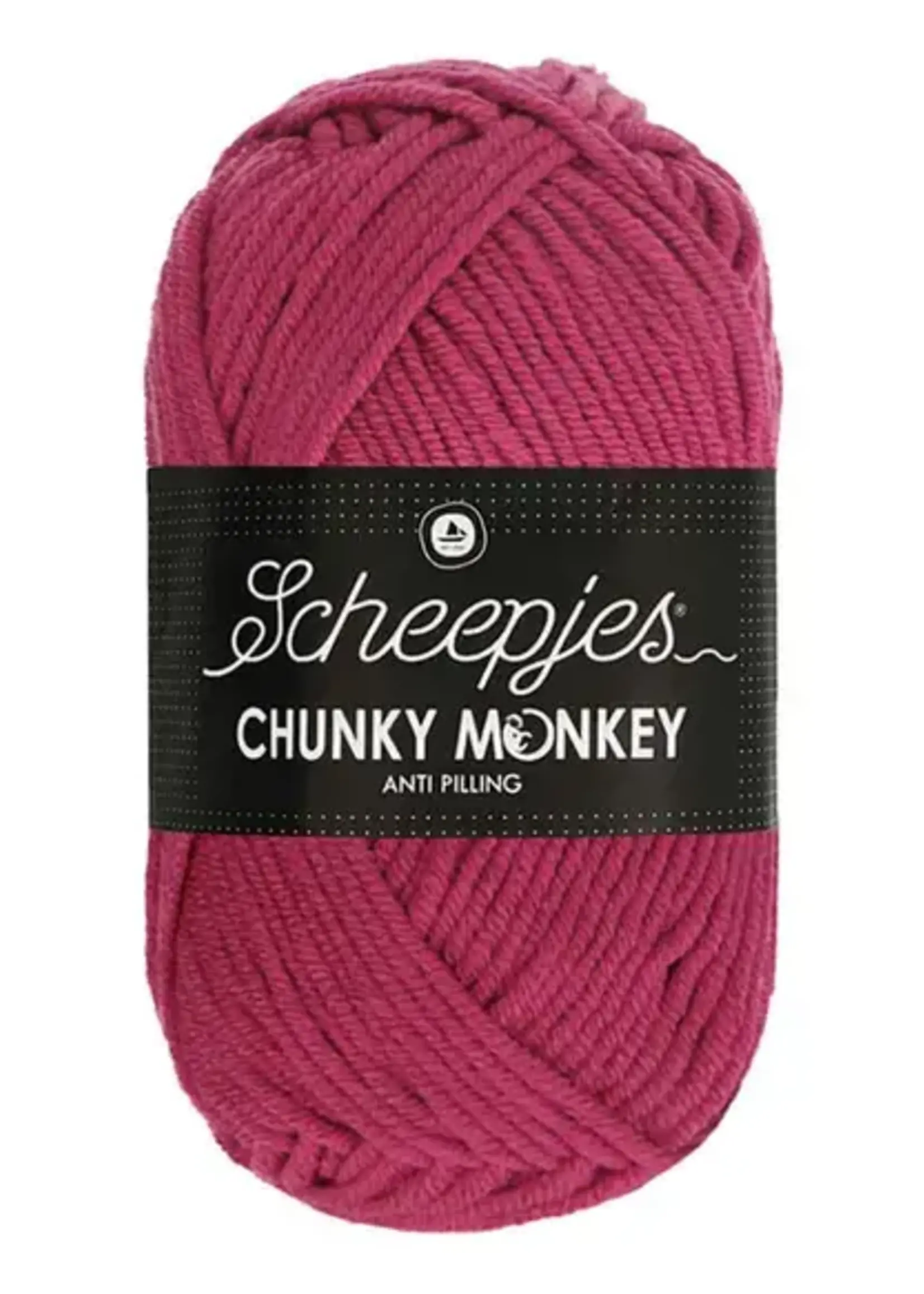 Scheepjes Chunky Monkey - Scheepjes -1827 Deep Fuchsia