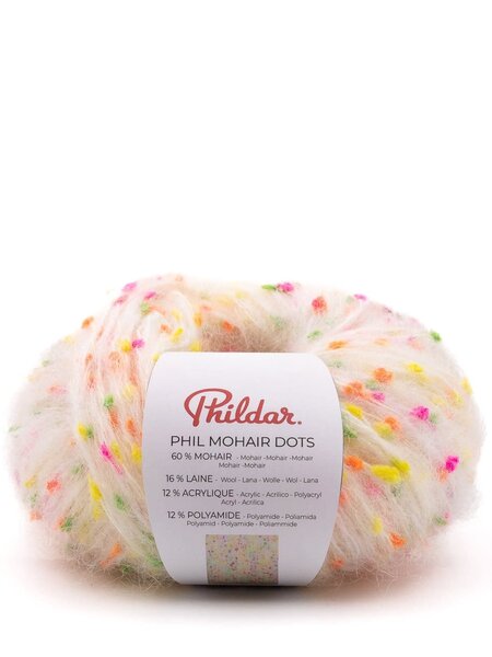 Phildar Phil Mohair Dots