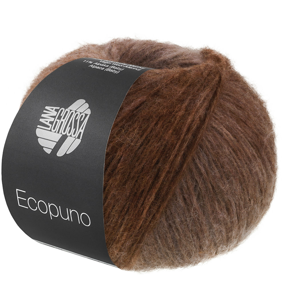 Lana Grossa Ecopuno Sfumato -702 grijsbruin/mokka