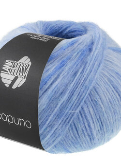Lana Grossa Ecopuno Sfumato -709 blauw/hemelsblauw
