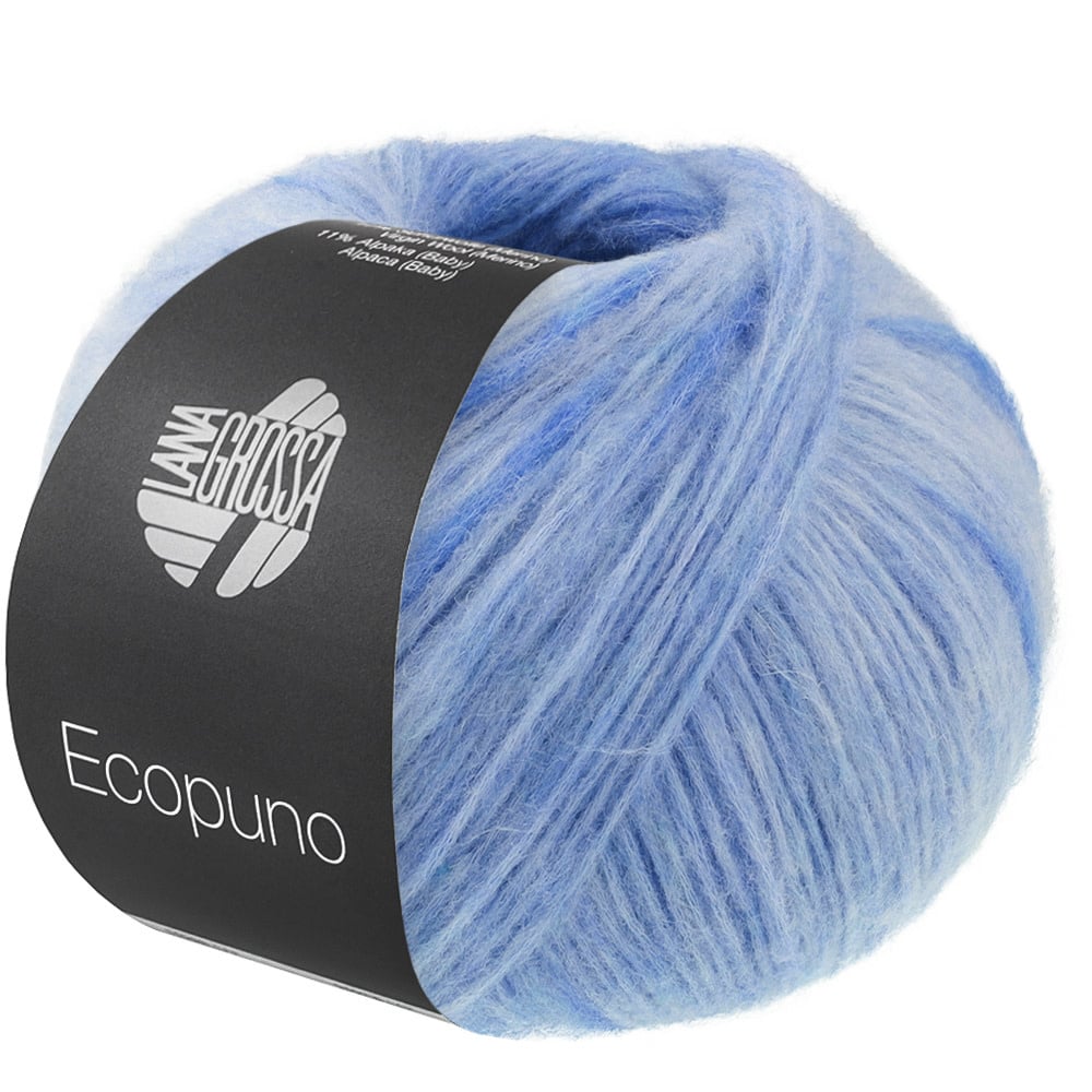 Lana Grossa Ecopuno Sfumato -709 blauw/hemelsblauw