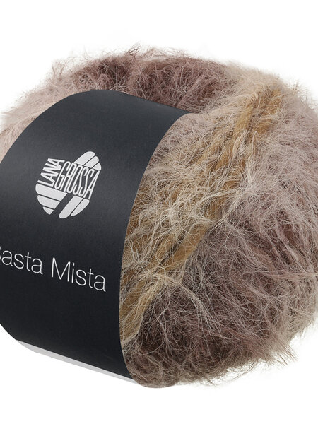 Lana Grossa Basta Mista -118 taupe/grijsbruin/mokka/grijs/lichtbeige