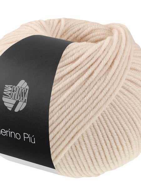 Lana Grossa Merino Piú -01 lichtbeige
