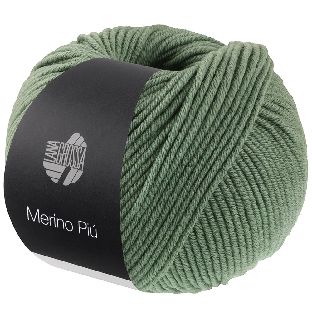Lana Grossa Merino Piú -04 oleandergroen