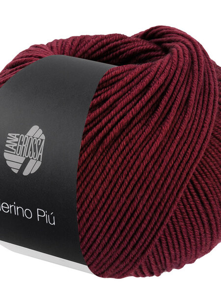 Lana Grossa Merino Piú -17 bourgundy