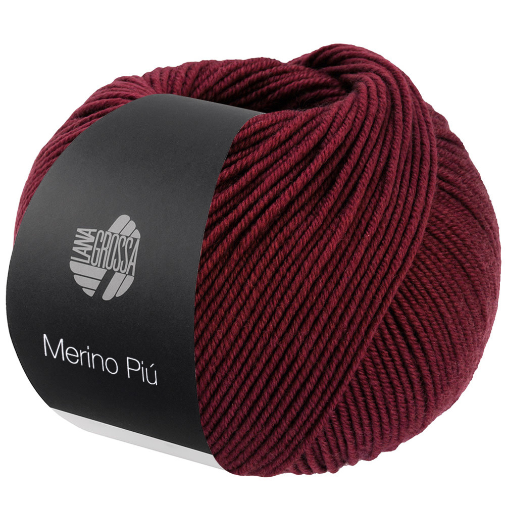 Lana Grossa Merino Piú -17 bourgundy