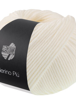 Lana Grossa Merino Piú -24 wit