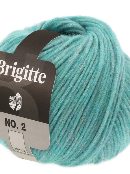 Lana Grossa Brigitte no2 -27 licht zeegroen