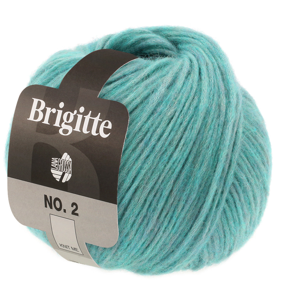 Lana Grossa Brigitte no2 -27 licht zeegroen