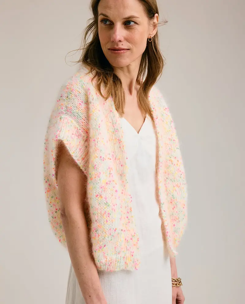 Phildar breipatroon gilet Leony (Franse beschrijving)