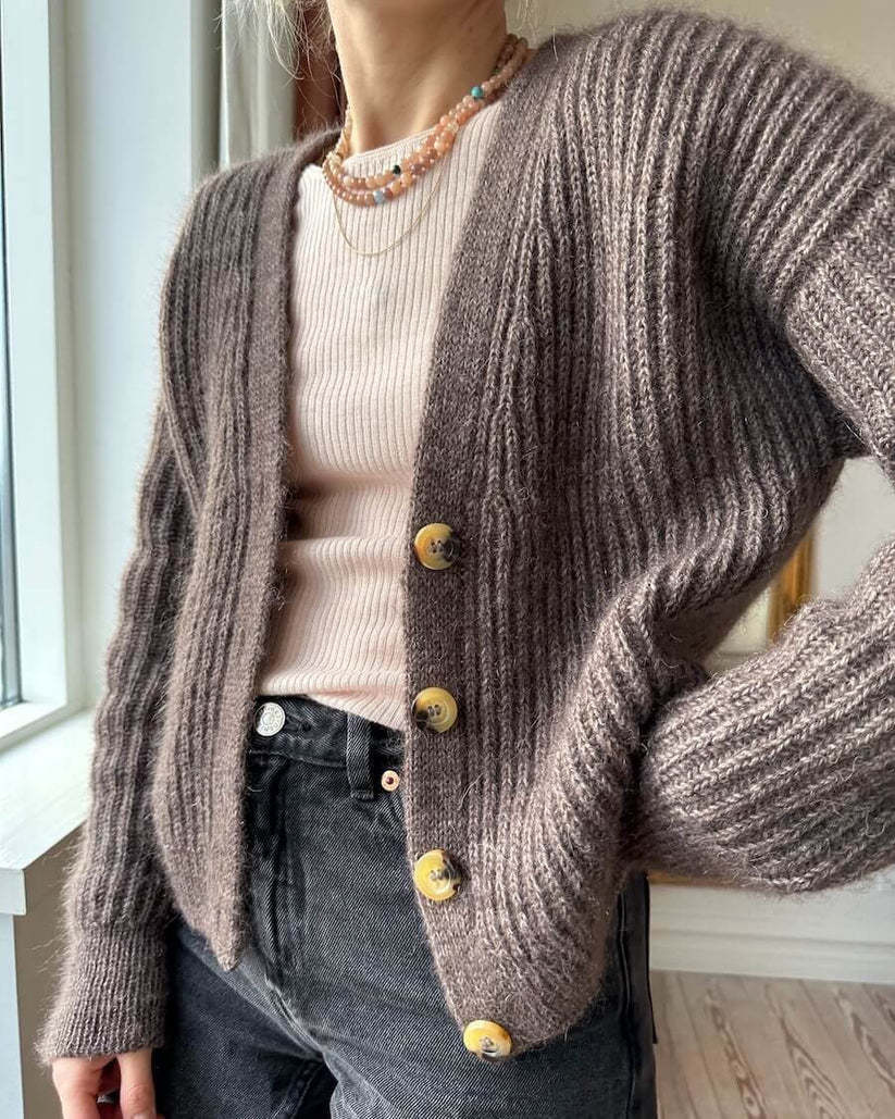 PetiteKnit Agnete Cardigan-PetiteKnit -breipatroon NDL