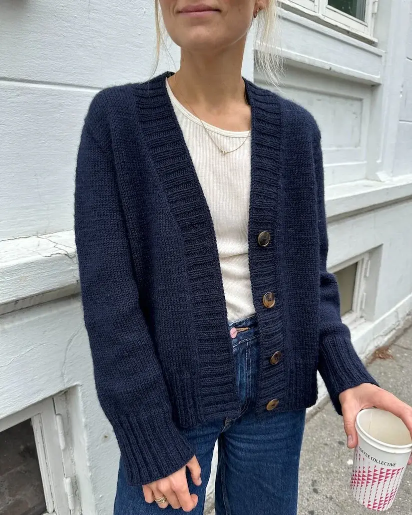 PetiteKnit Eva Cardigan-PetiteKnit -breipatroon NDL