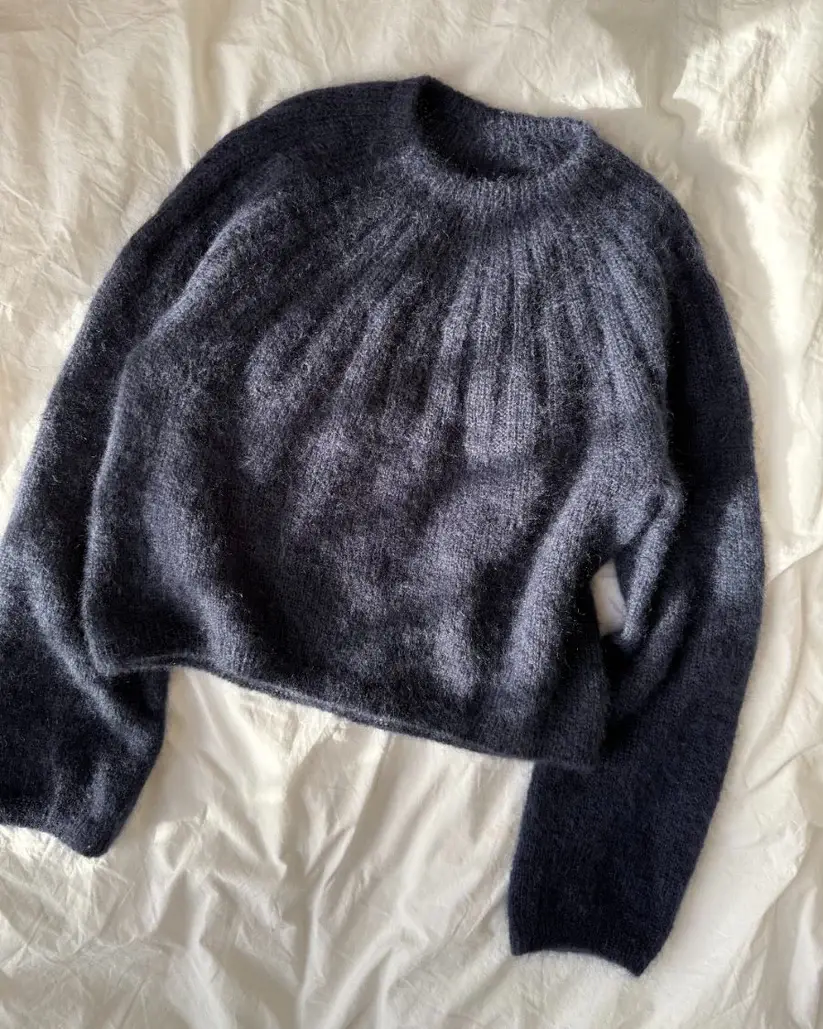 PetiteKnit Sunday Sweater - Mohair Edition -PetiteKnit -breipatroon NDL