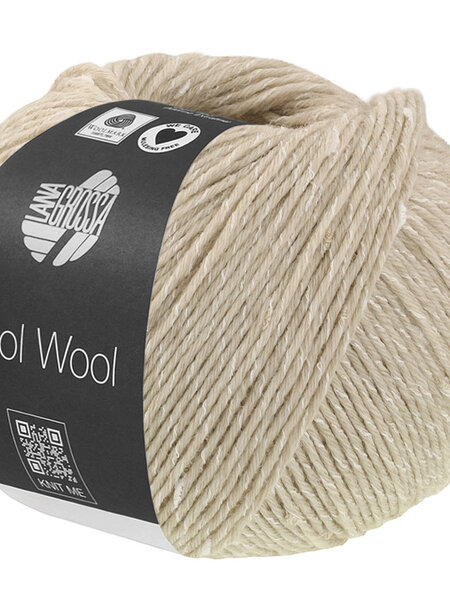 Lana Grossa Cool Wool Dots -12 natuur