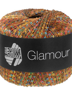 Lana Grossa Glamour -105 goudbruin