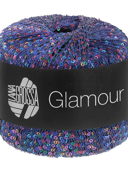 Lana Grossa Glamour -109 donkerblauw