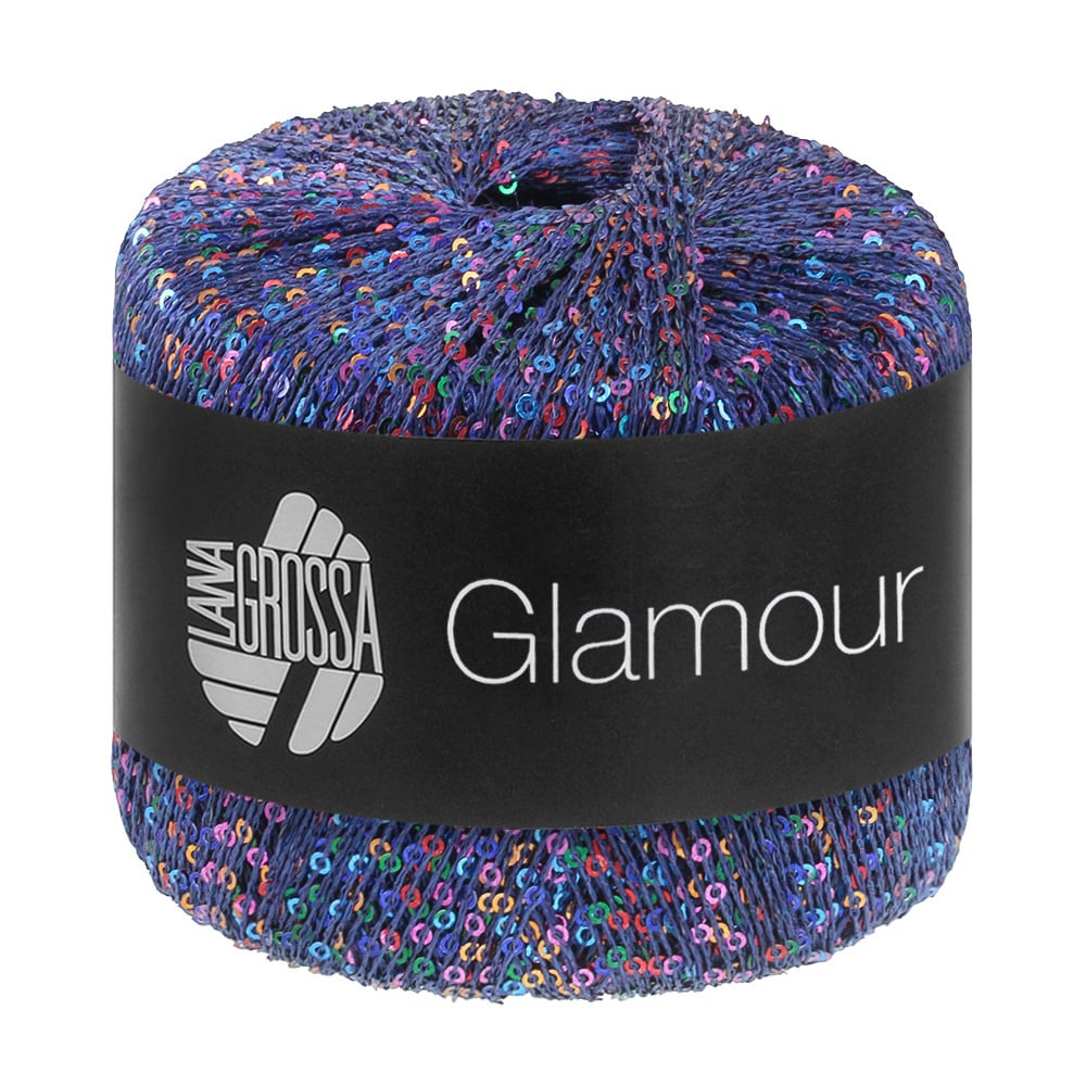 Lana Grossa Glamour -109 donkerblauw