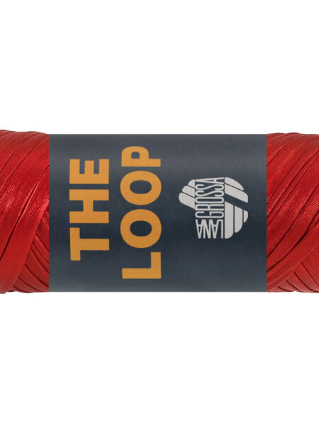 Lana Grossa The Loop -08 donkerrood
